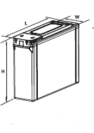 SBS 100F(2), Герметизированные аккумуляторные батареи